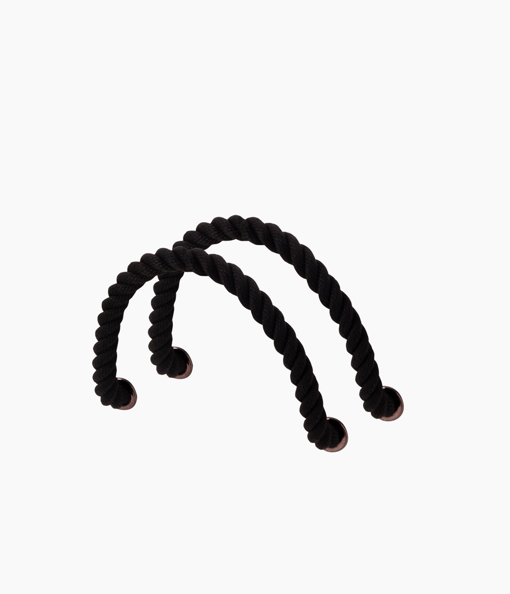 O bag Beach Korta Rephandtag Black | Original Handtag | O bag Sverige