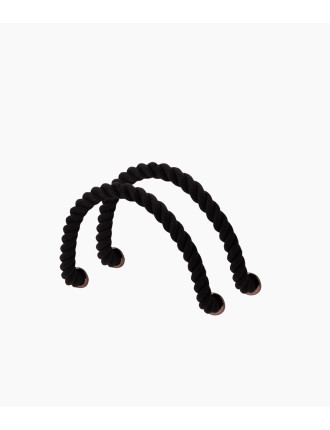 O bag Beach Korta Rephandtag Black | Original Handtag | O bag Sverige