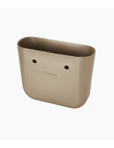 O bag Standard Body Sabbia sandfärgad väskkropp framifrån