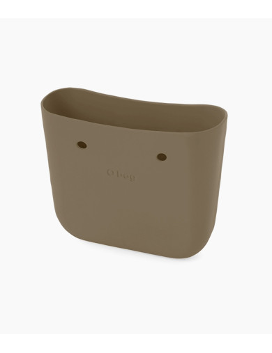 O bag Standard Body Roccia grå väskkropp framifrån