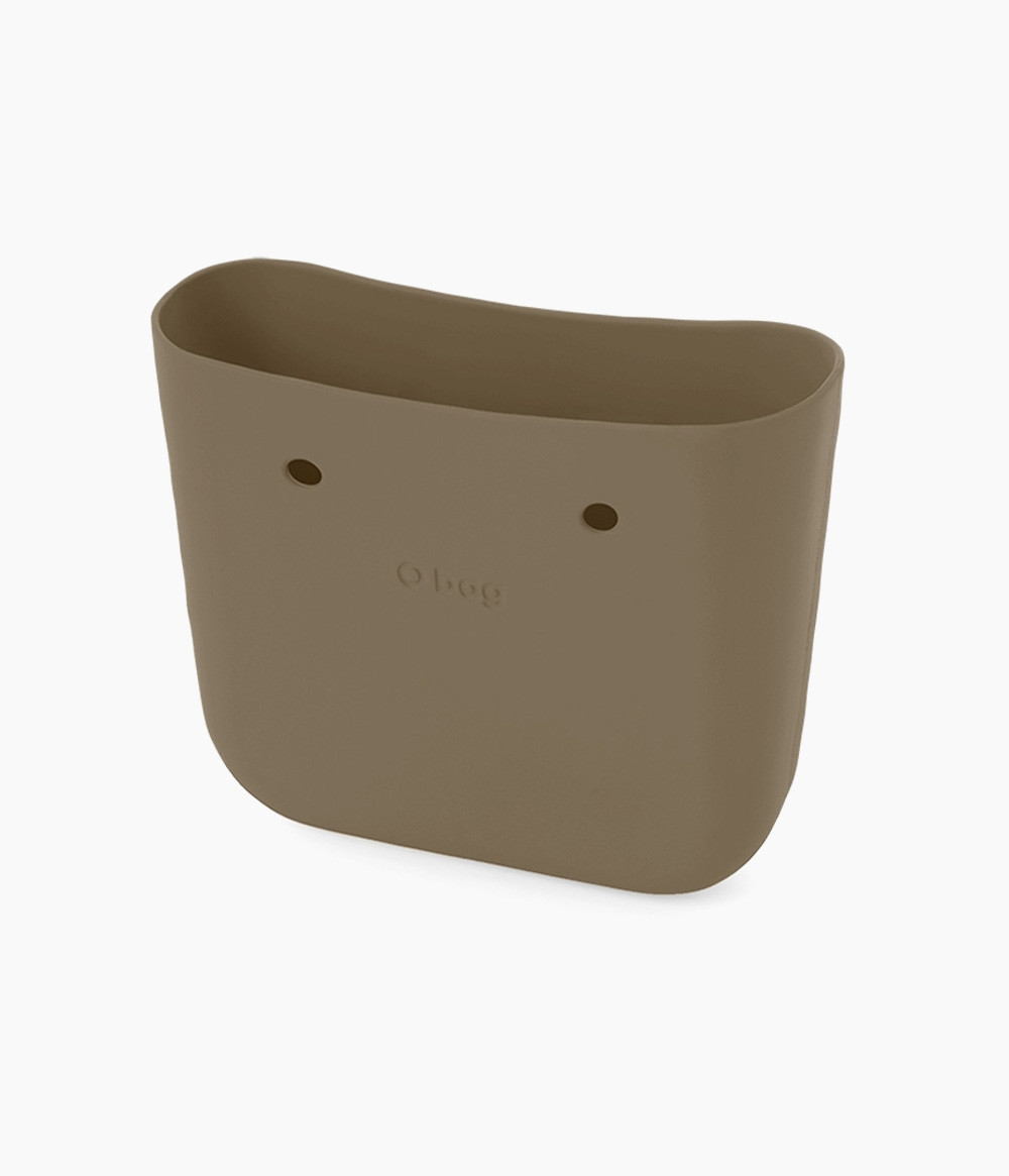O bag Standard Body Roccia grå väskkropp framifrån