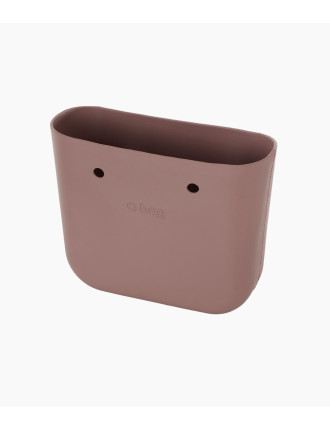 O bag Standard Body Old Pink - gammelrosa väskkropp framifrån