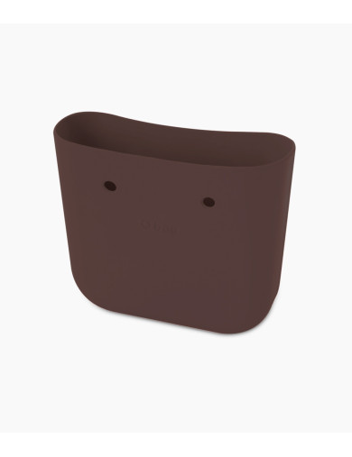 O bag Standard Body Chocolate brun väskkropp framifrån