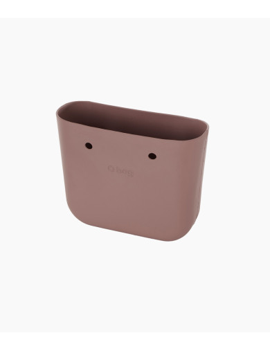 O bag Mini Body Old Pink gammelrosa väskkropp framifrån