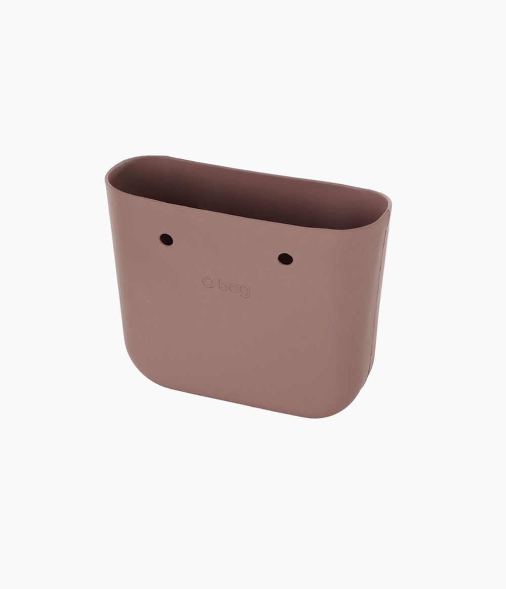 O bag Mini Body Old Pink gammelrosa väskkropp framifrån