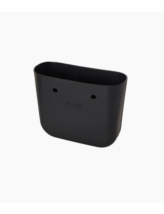 O bag Mini Body Nero svart väskkropp framifrån