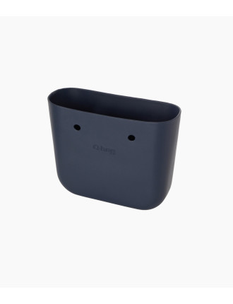 O bag  Mini Body Blue Navy marinblå väskkropp framifrån