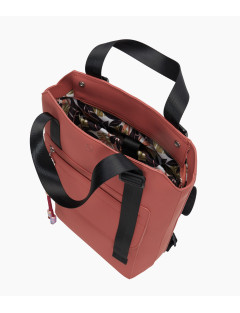 O bag Zaino Terra Rossa ryggsäck med organiserad invändig förvaring